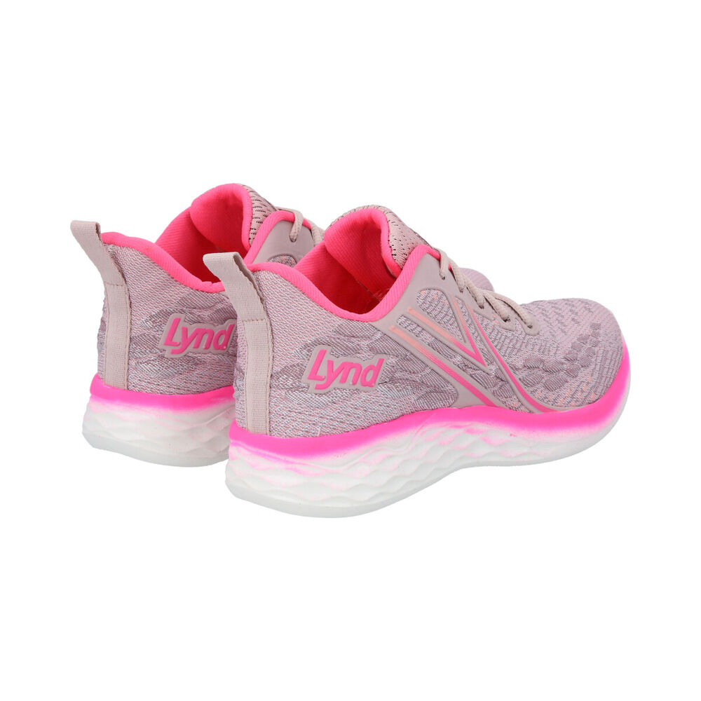 Zapatilla Infantil Progressive Rosa Lynd image number 4.0