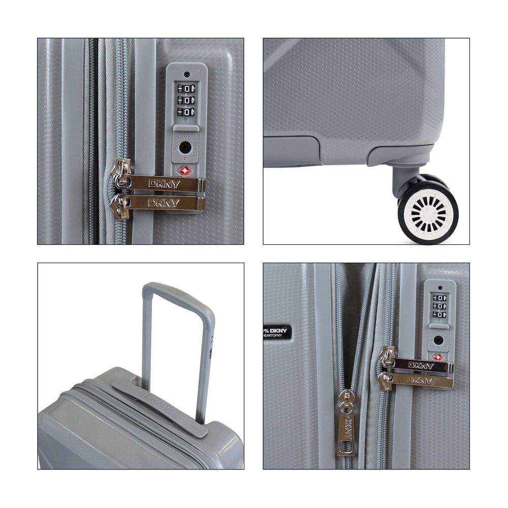 Pack Maleta Cabina Donna Karan Woman 10kg Gris + Bolso Tote Tilly Dkny image number 4.0