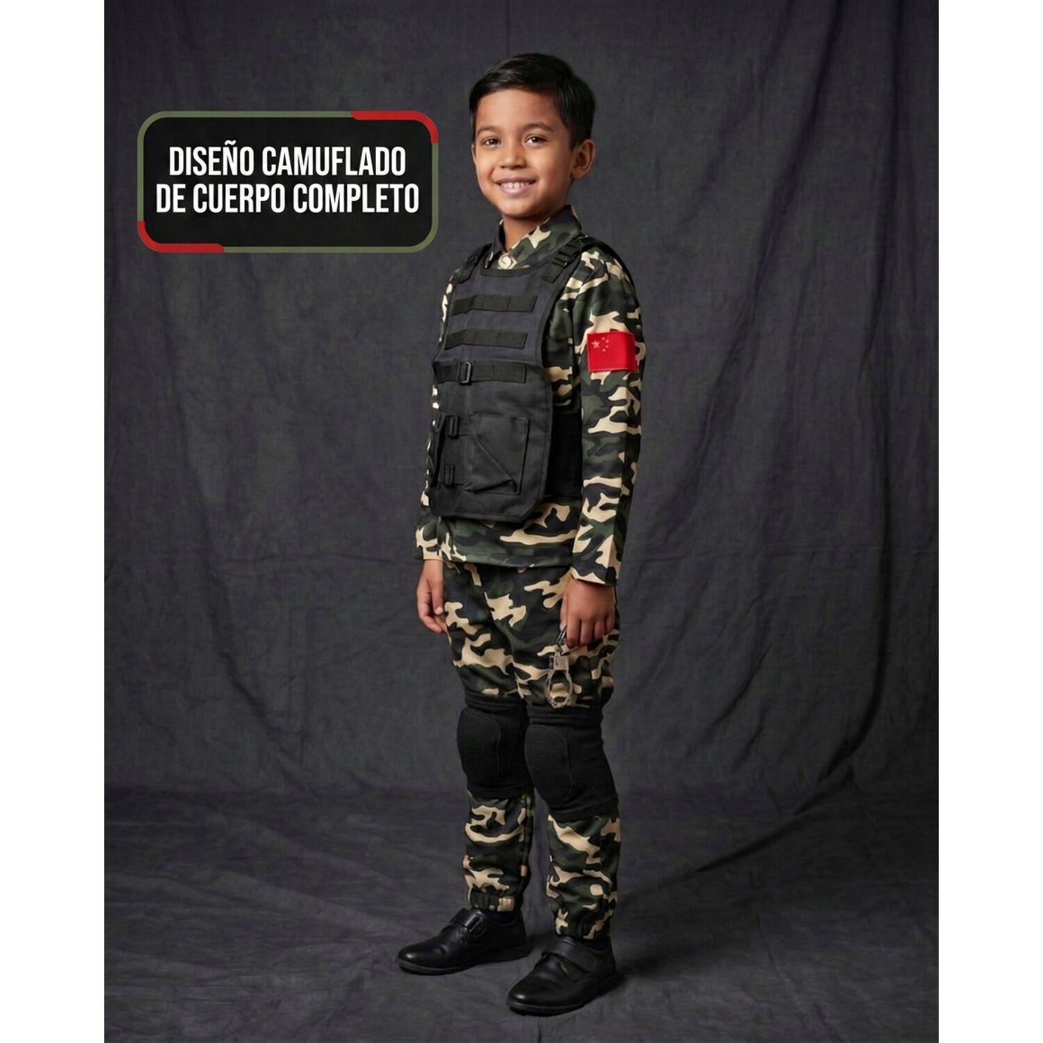 Disfraz Infantil Militar Marino Navy Seal Usa image number 5.0