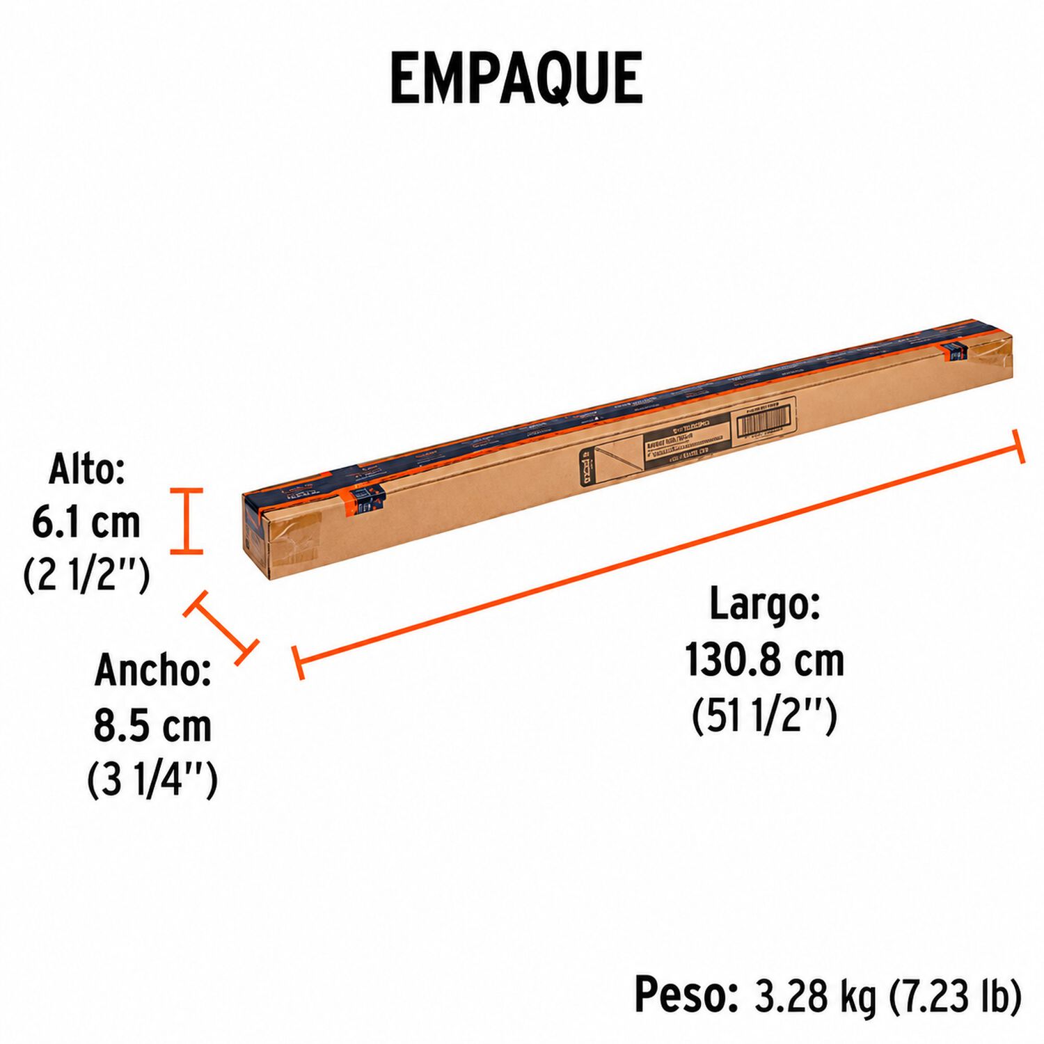 Extensi&oacute;n Telesc&oacute;pica De Acero Para Rodillo 1.2 M A 2.4 M image number 4.0