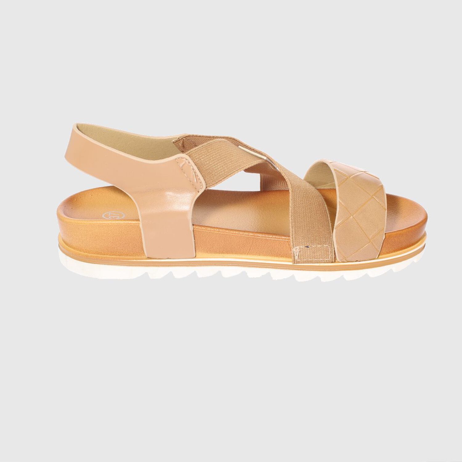 Sandalia Plataforma Beige V&iacute;a Franca Art. 52109b40903beige image number 3.0