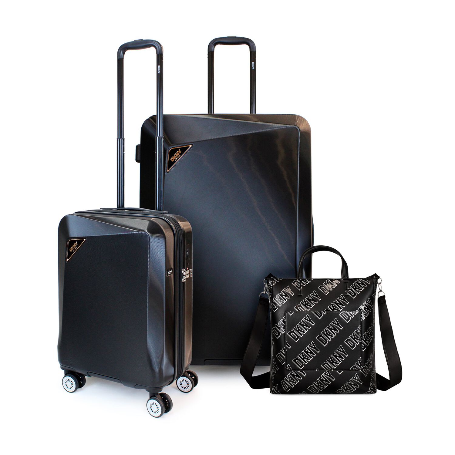 Pack 2 Maletas Donna Karan Divina S 10kg + L 23kg + Bolso Tote Tilly Dkny image number 0.0