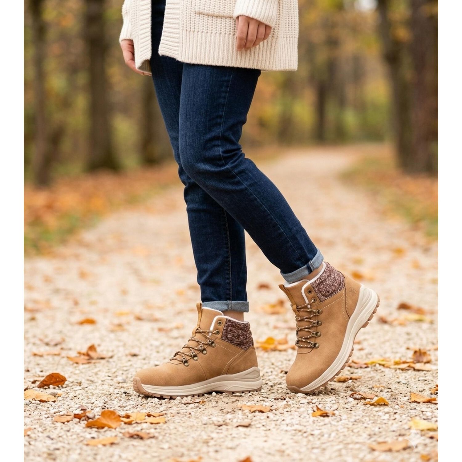 Botin Con Polar Mantes Caramelo Alquimia image number 5.0