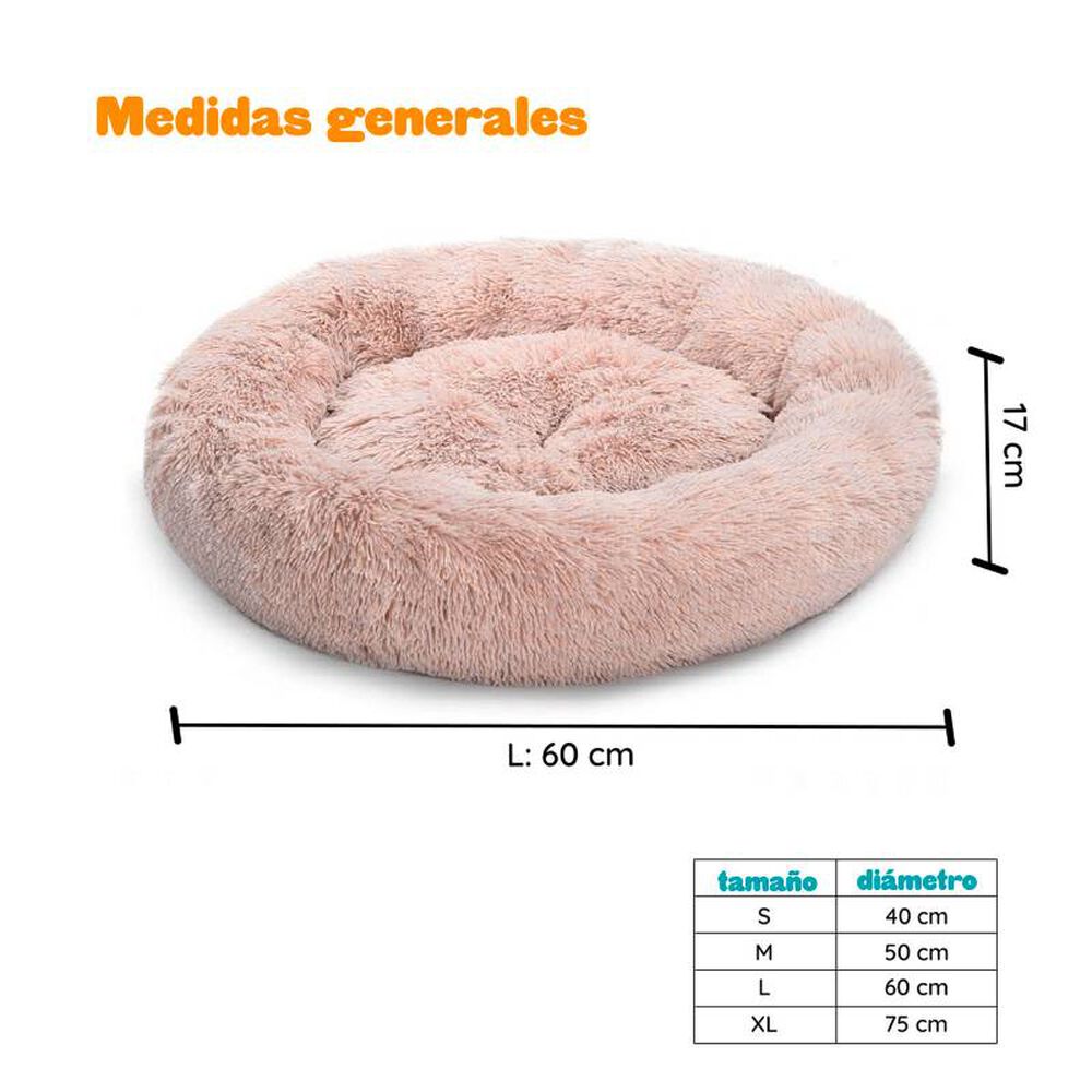 Cama Para Mascota Perros Y Gatos 60cm Tamaño M image number 10.0