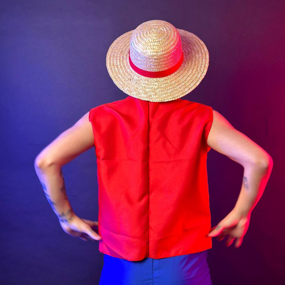 Disfraz Monkey D Luffy + Sombrero Incluido - Disfraz One Piece image number 2.0