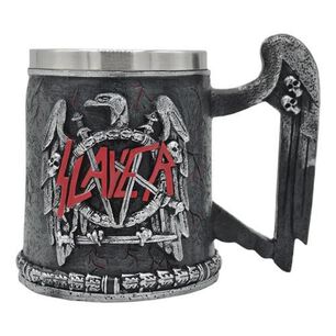 Taz&oacute;n Taza 3d Resina Rock Grupo Slayer - Eagle Logo