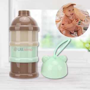 Dispensador De Alimentos Portátil Multicapa Libre De Bpa Bebés Niñ0
