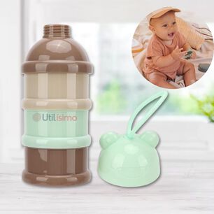 Dispensador De Alimentos Port&aacute;til Multicapa Libre De Bpa Beb&eacute;s Ni&ntilde;0