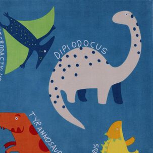 Toalla De Playa Casaideal Dinoazul 25 / 75 X 150 Cm