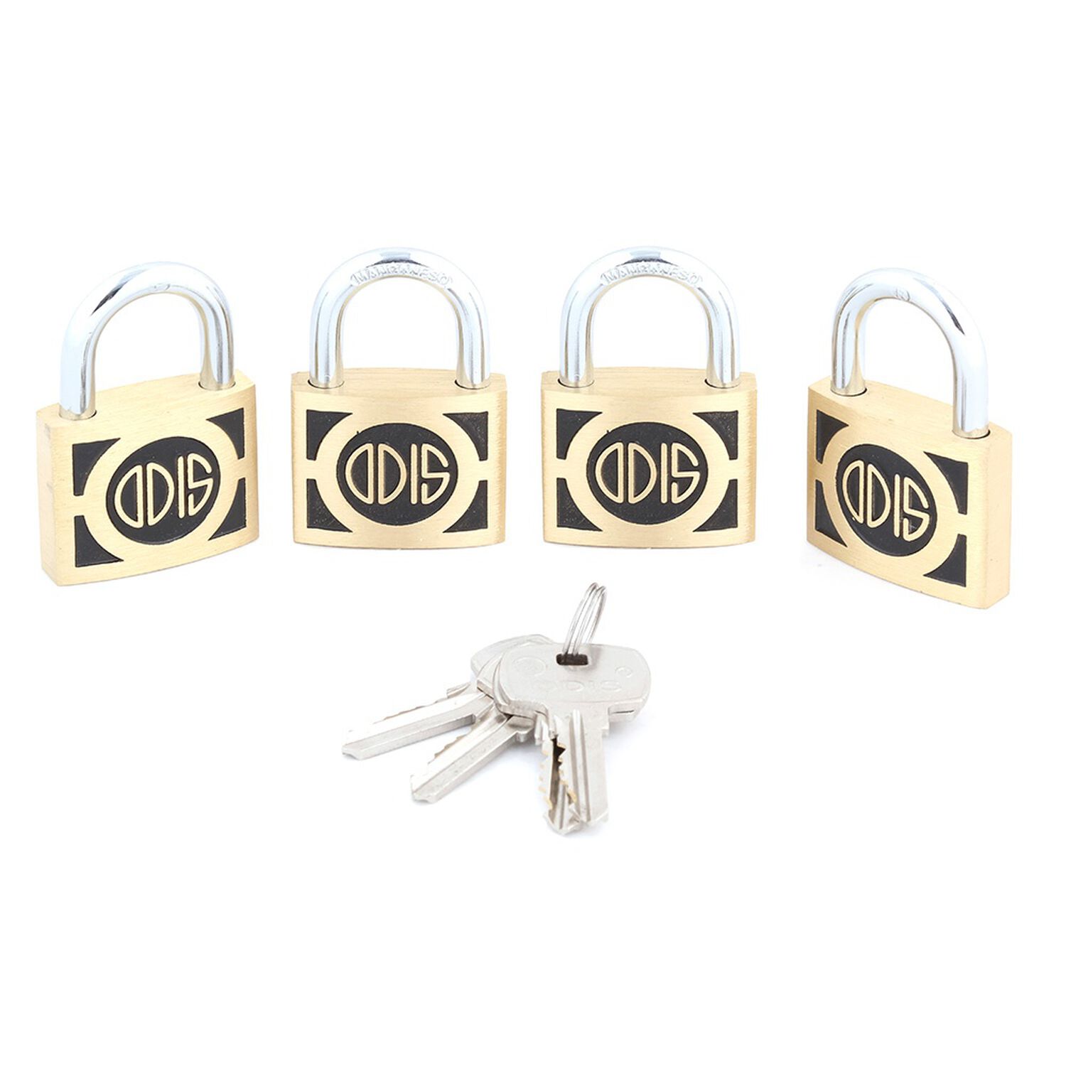 Pack 4 Candados Odis 340 40mm - Llaves Iguales image number 3.0