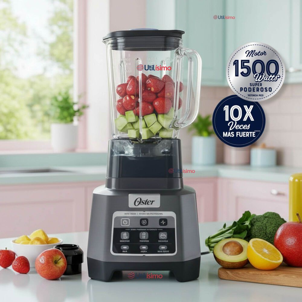 Licuadora Profesional Oster Xtreme Mix Con Iblend Y Max Crush Con Tecnología Reversible, Vaso Blend-n-go Blstxpg-bgw image number 0.0