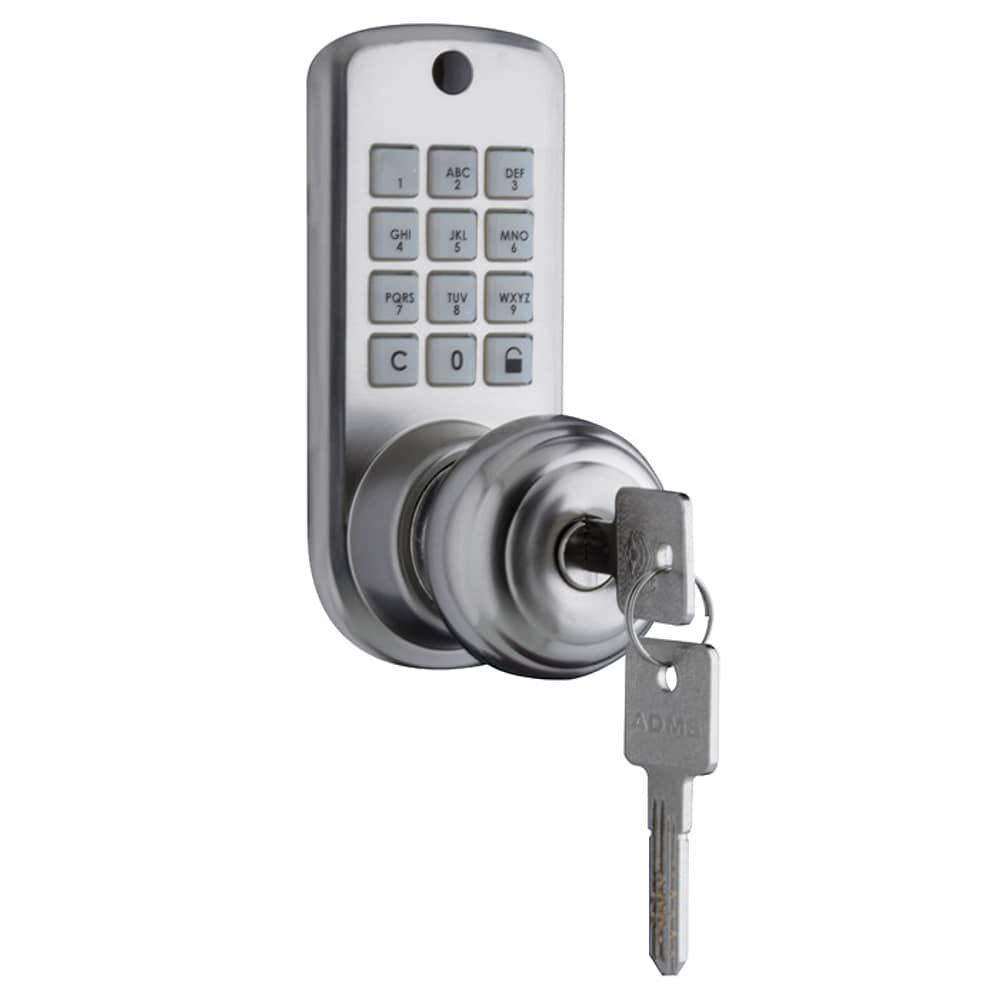Cerradura Digital Odis Con Pomo 6500 - Plata image number 2.0