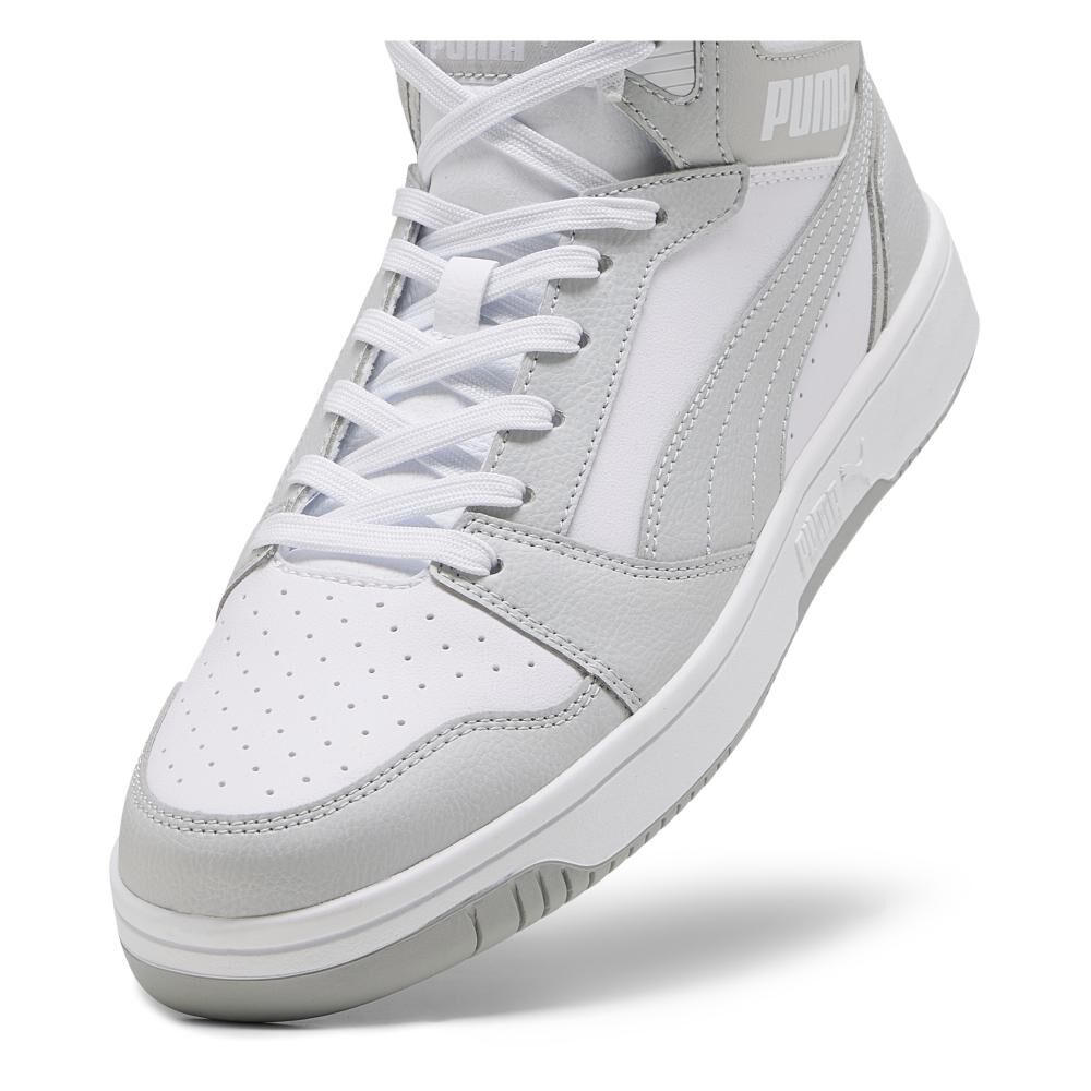 Zapatilla Urbana Hombre Puma Rebound Gris image number 4.0