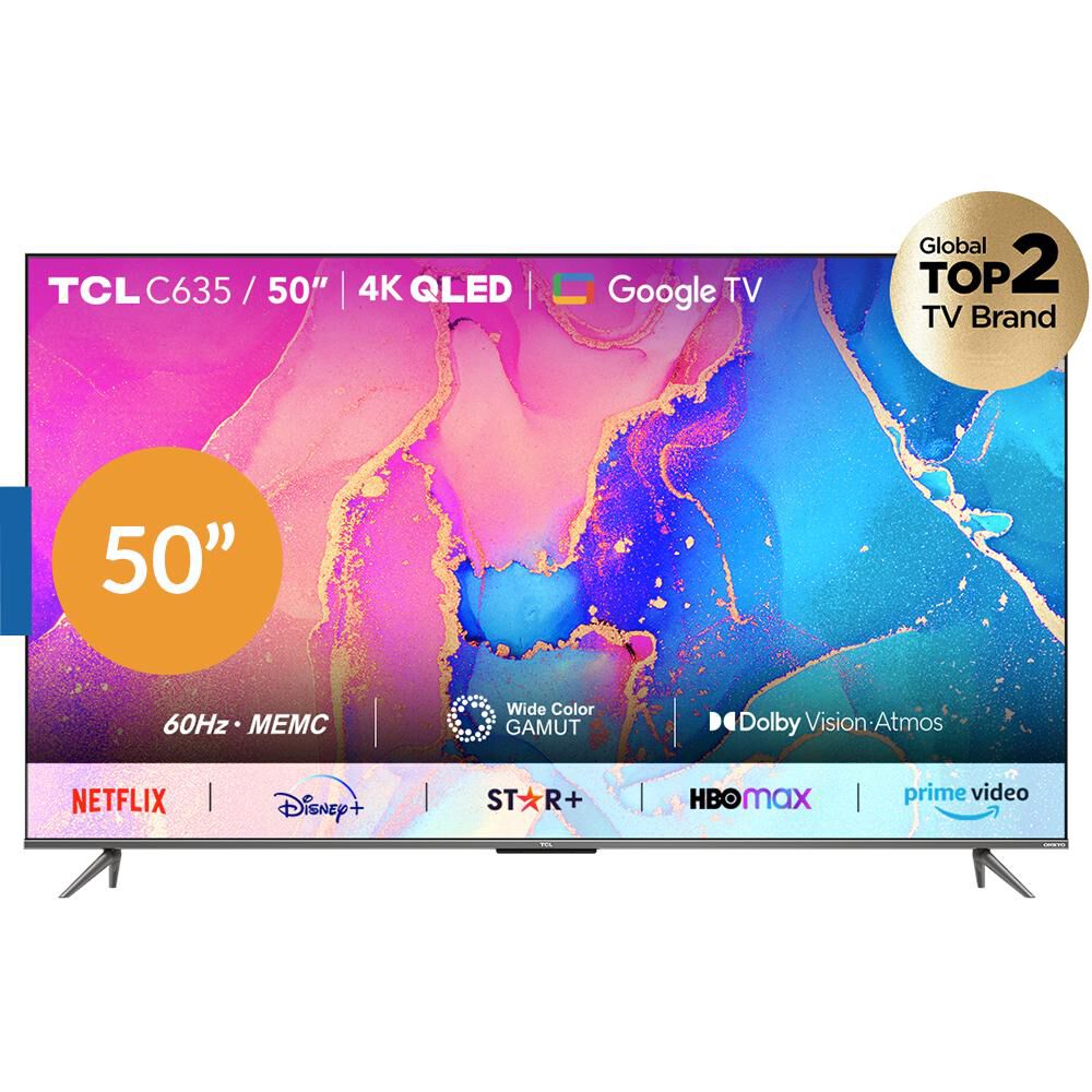Qled 50" TCL 50C635 / Ultra HD 4K / Smart TV