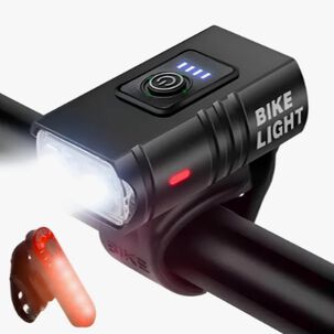 Luces Delanteras Y Traseras Para Lluvia Bicicleta