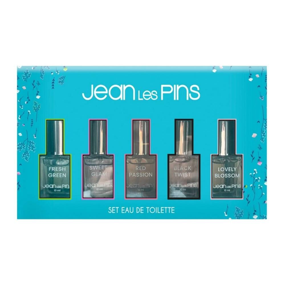 Set De Perfumería M22 Jean Les Pins / 5 X 10 Ml / Eau De Toilette + 5 Fragancias