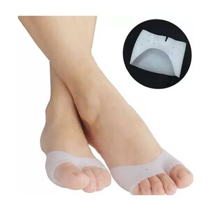 Par Puntera Silicona Almohadilla Acolchada Metatarso Juanete