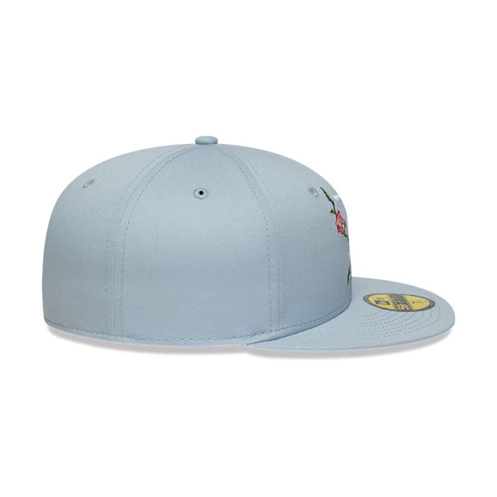 Gorra 59fifty Los Angeles Dodgers Mlb Floral Pastel Blue image number 4.0