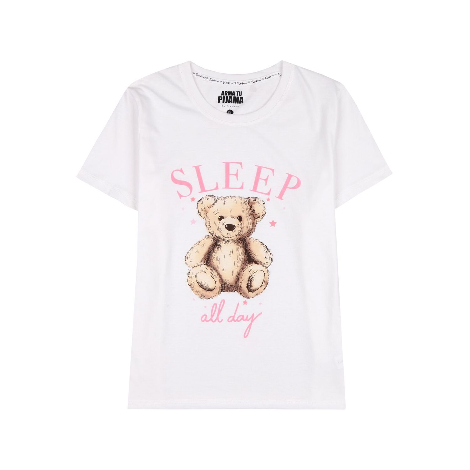 Polera de Pijama Mujer Freedom image number 0.0