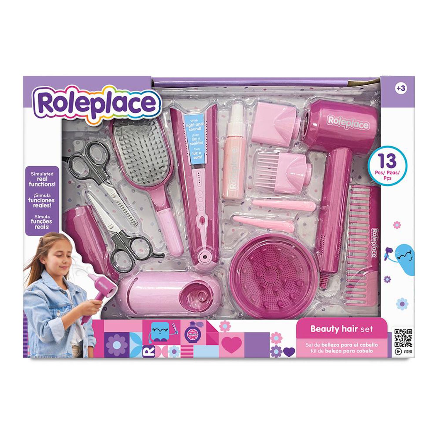 Set Peluqueria Roleplace Rl07 image number 0.0