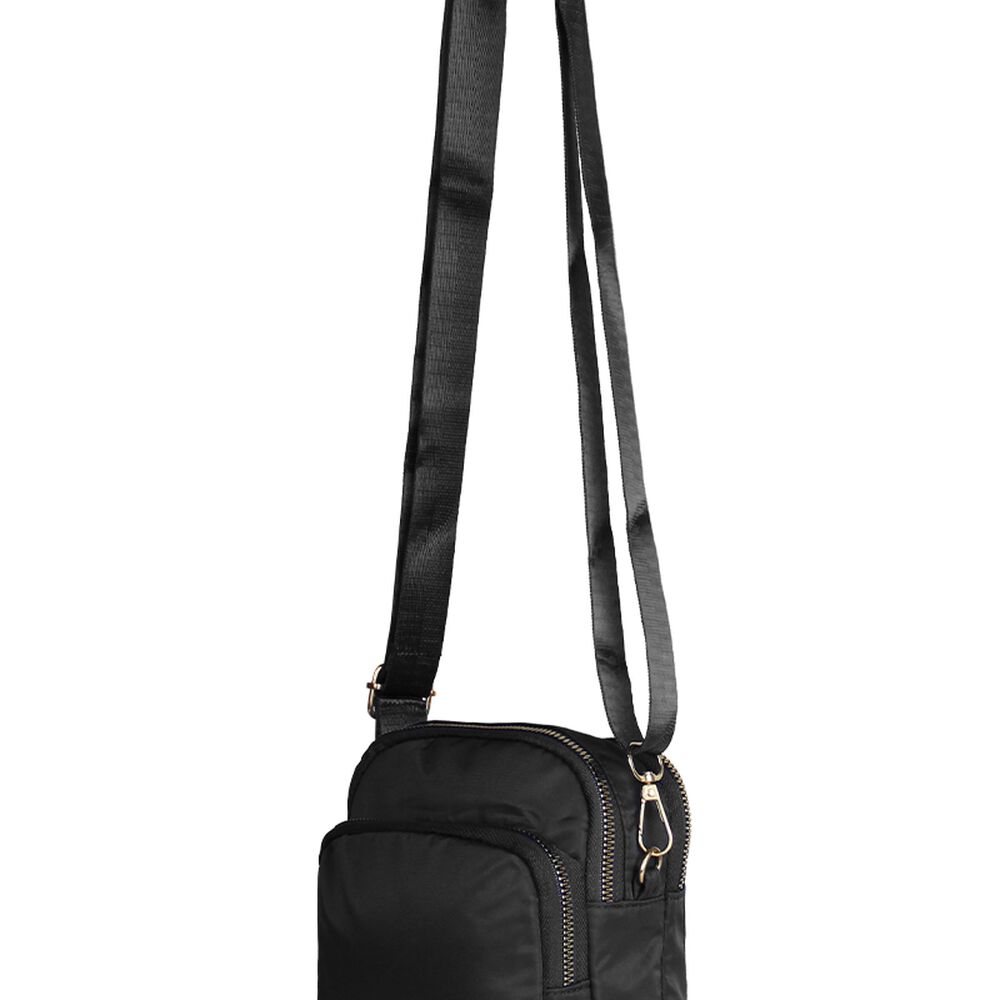 Cartera Bandolera Isa Negra Anabella Sachi image number 2.0