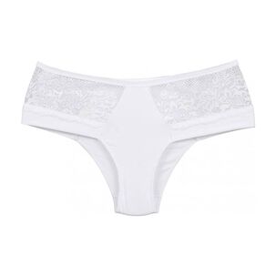 Bikini Microfibra Encaje Blanco 2rios