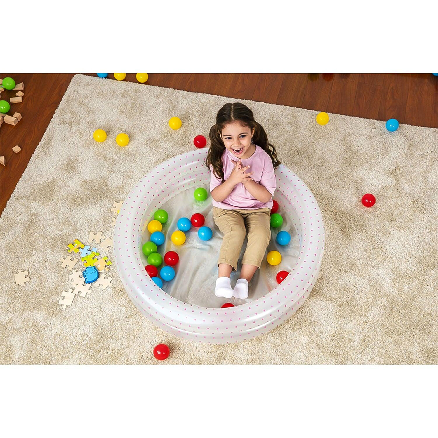 Piscina Bestway Inflable Con Pelotas Splash & Play 91x20cm image number 5.0