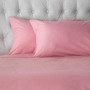 Juego De S&aacute;banas Belle Noite Liso / 2 Plazas / 144 Hilos