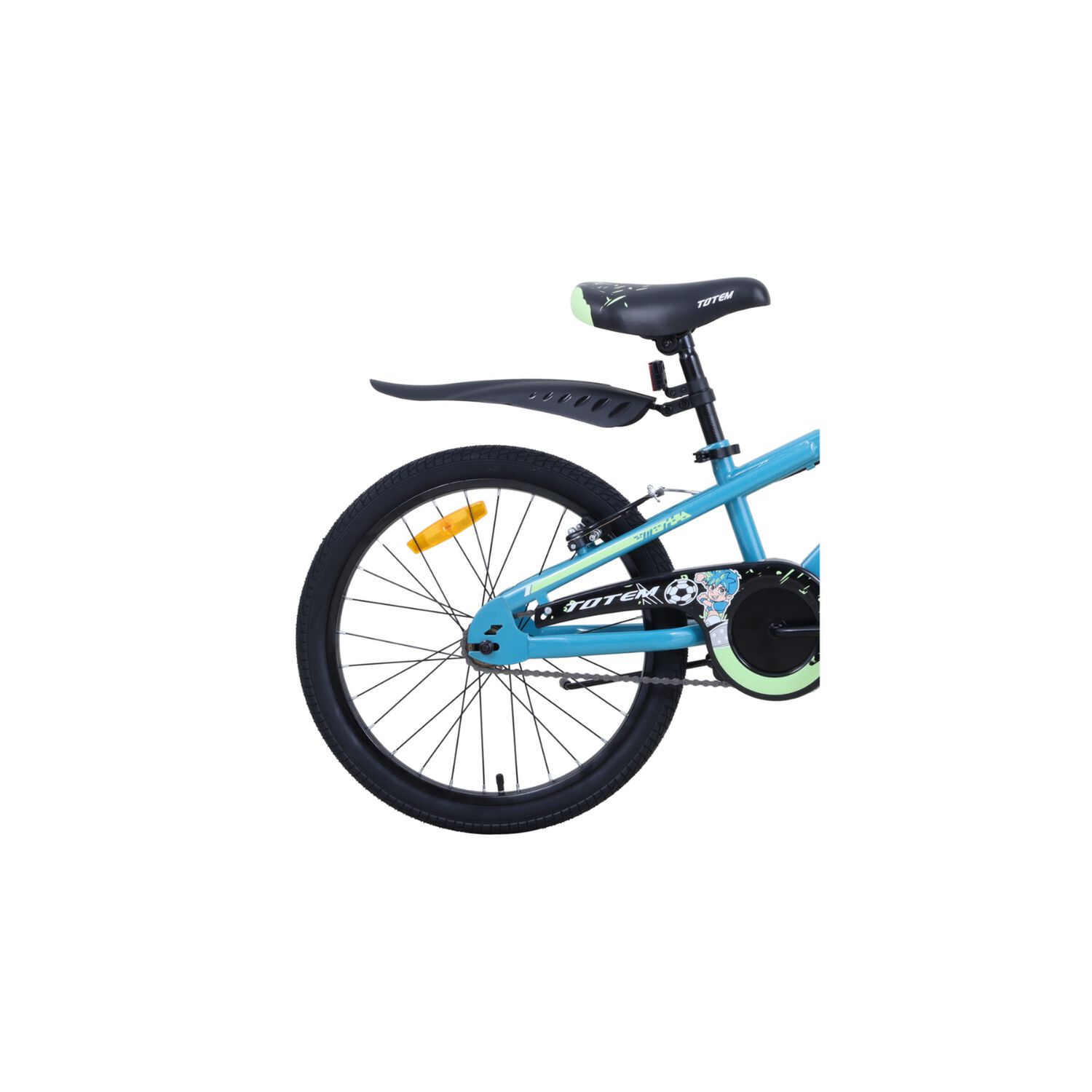 Bicicleta Totem Infantil Aro 20 Electron Verde Agua image number 2.0