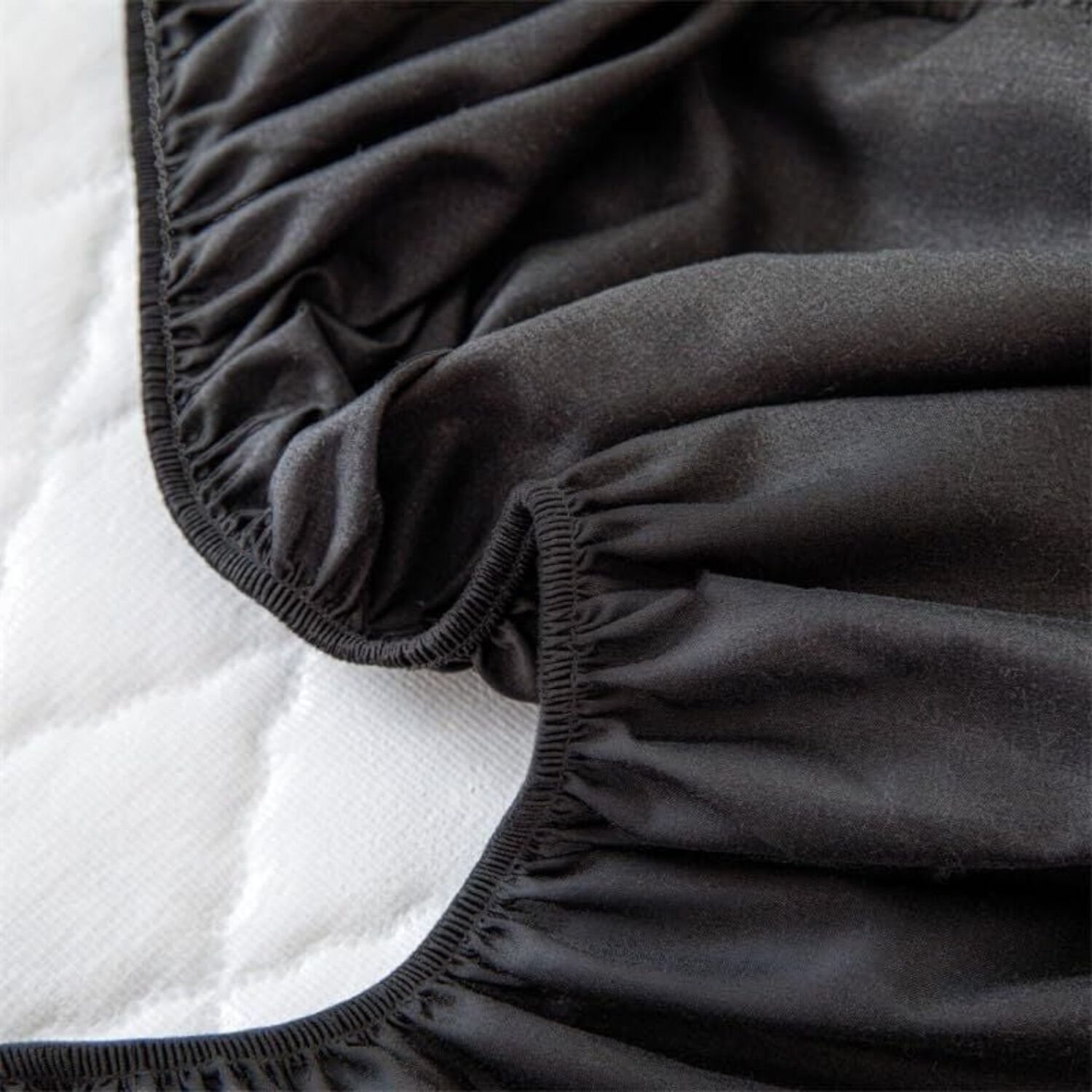 Cubrecolch&oacute;n Impermeable 1.5p + 01 Funda De Almohada Negro image number 4.0
