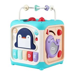 Cubo Did&aacute;ctico Infantil Actividades Beb&eacute; Aprendizaje Motor