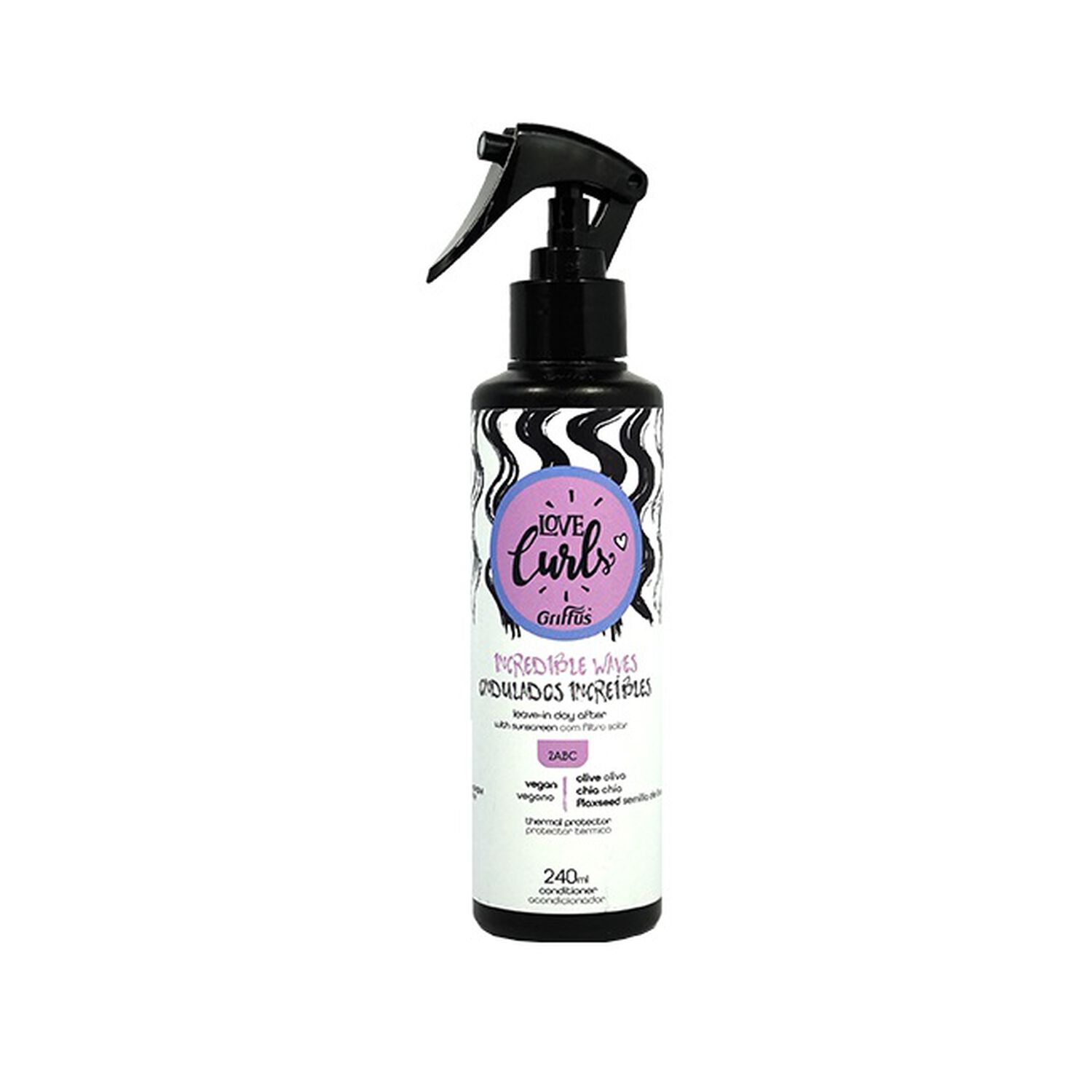 Leave-in Ondas Increibles 240ml Griffus image number 0.0
