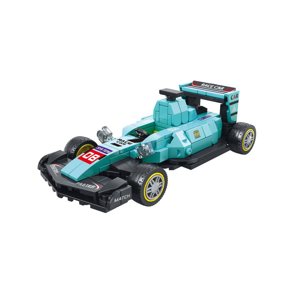 Bloques 185 Piezas - Coche De Carreras Happy Line image number 2.0