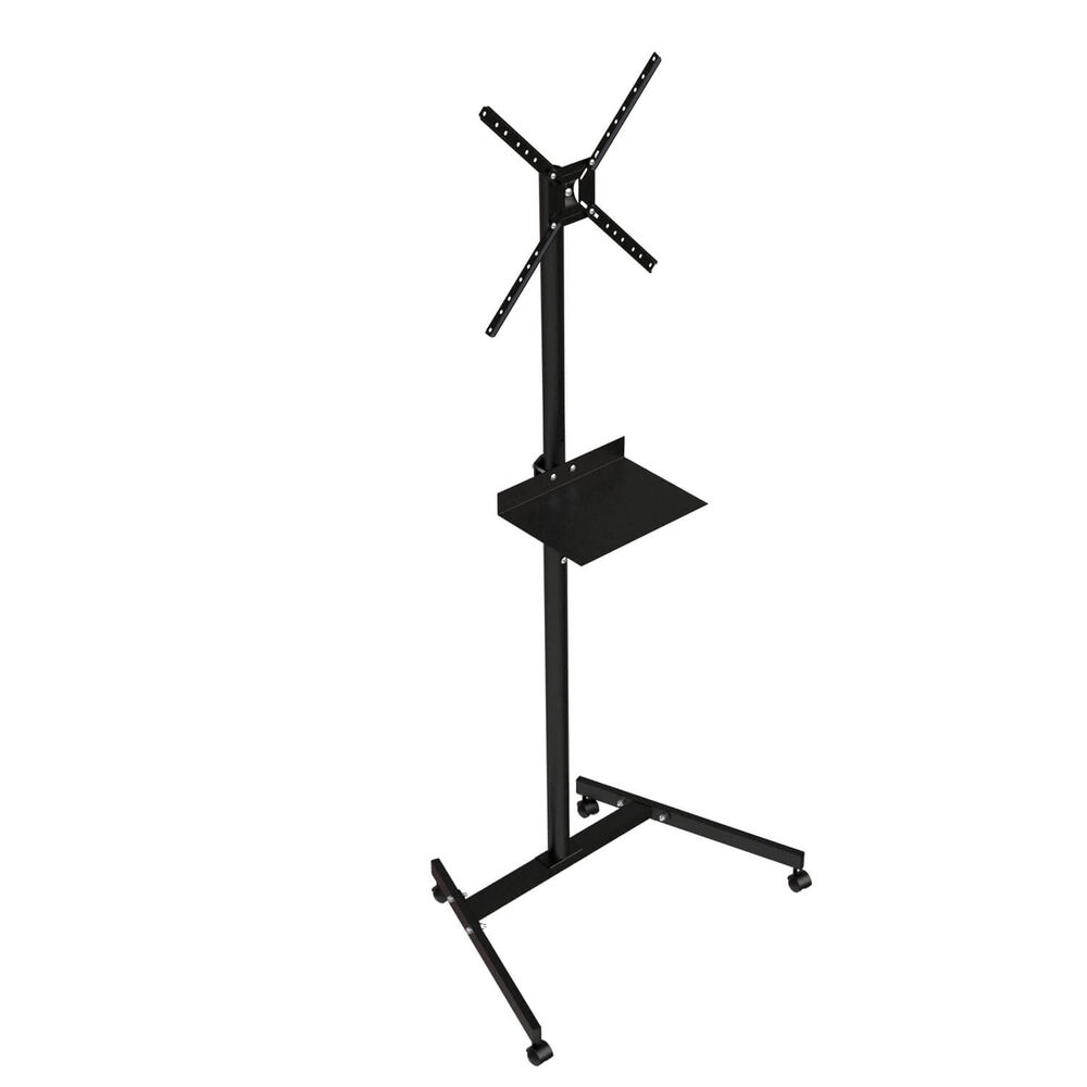 Rack Pedestal Tv 10" A 48" - 25kg - Inclinable C/ruedas Sbrr11 - Brasforma image number 0.0