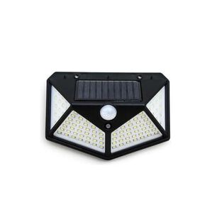 Aplique Solar Impermeable Sensor Movimiento Para Jard&iacute;n Y Exterior