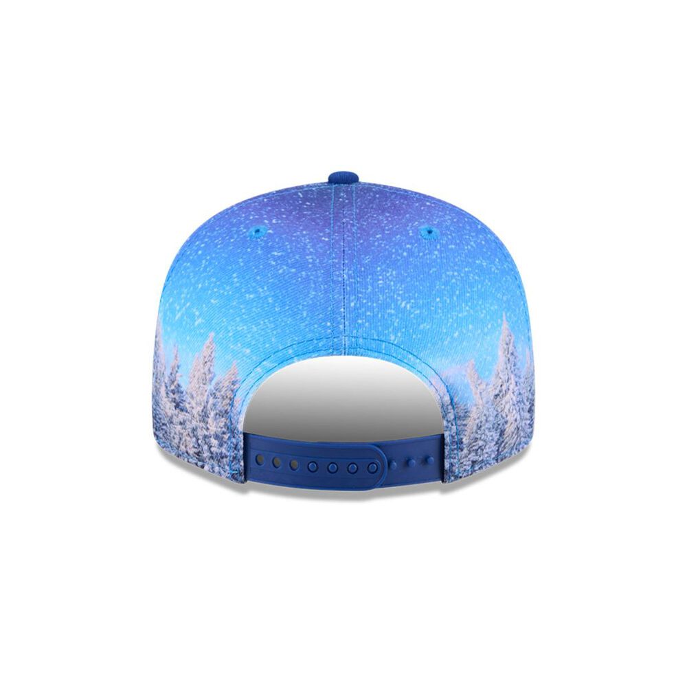 Gorra 9fifty Mlb Oakland Athletics Winter Photoreal Blue image number 5.0