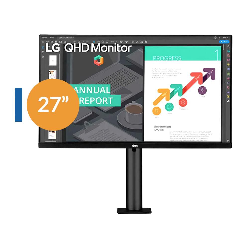 Monitor 27" LG IPS QHD / 2560x1440 / 75 Hz / 5 Ms image number 0.0