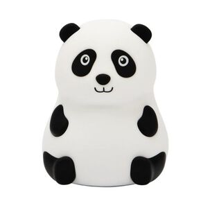 L&aacute;mpara Oso Panda Silicona Espantacuco Led Recargable