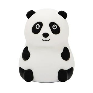 L&aacute;mpara Oso Panda Silicona Espantacuco Led Recargable
