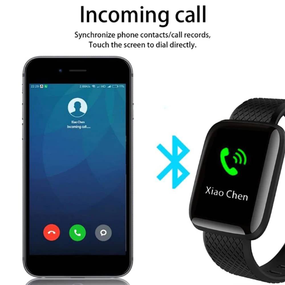 Smartwatch Touch Deportivo Multi Funciones Deportivas Rojo image number 6.0