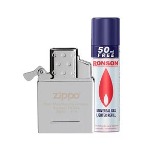 Kit Zippo Inserto Double Torch + Gas Butano 300ml