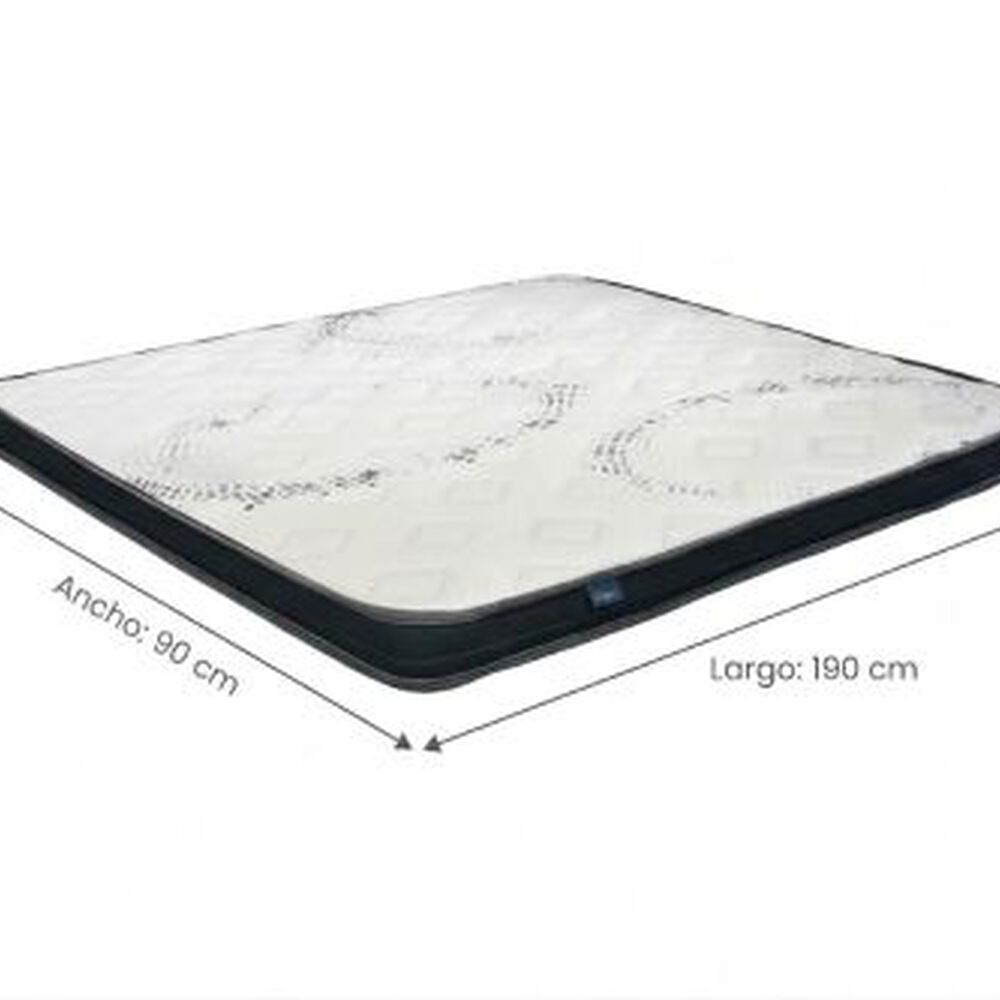 Topper Espuma 1 Plaza 190 image number 2.0