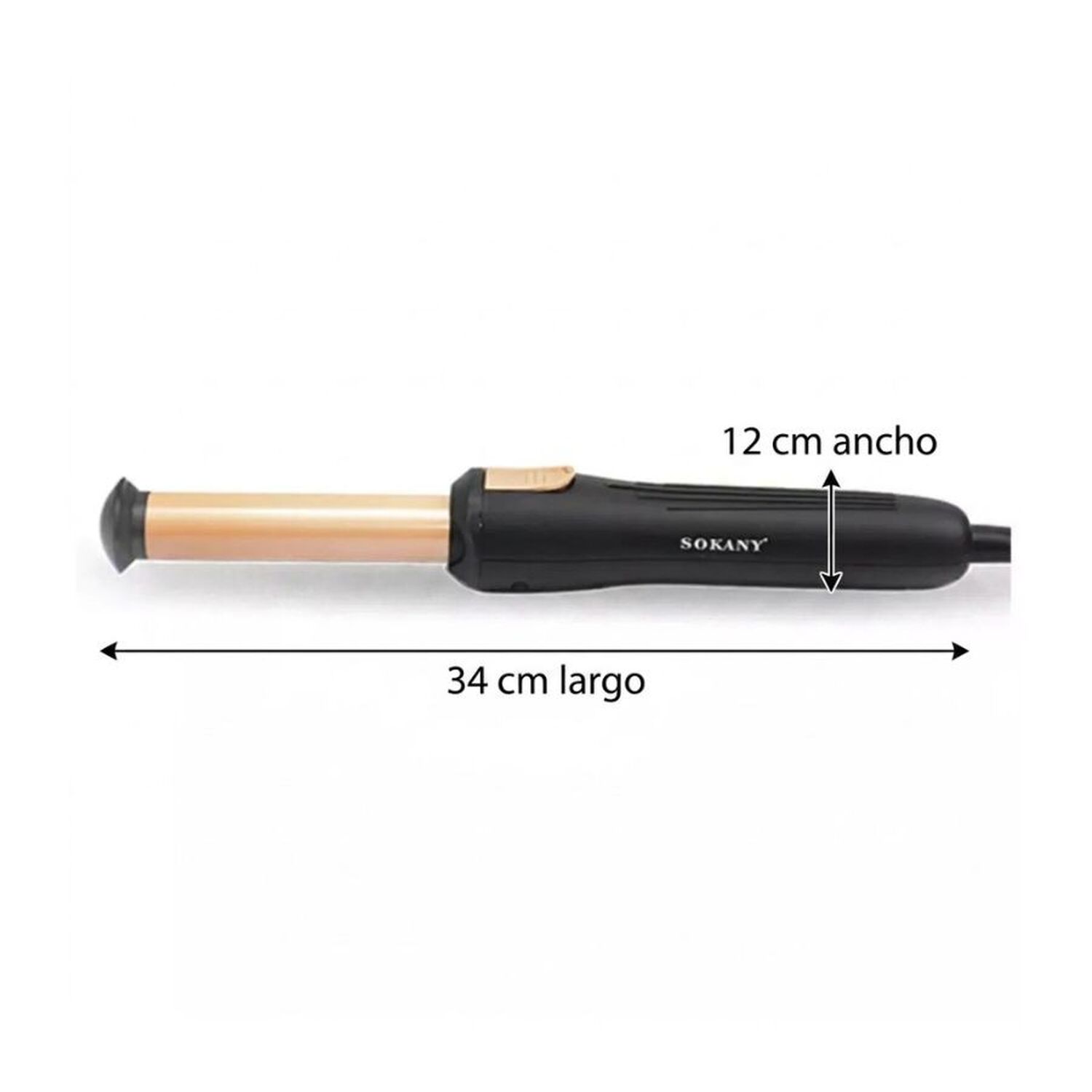 Ondulador Rizador De Pelo Viaje Sokany Portatil image number 4.0
