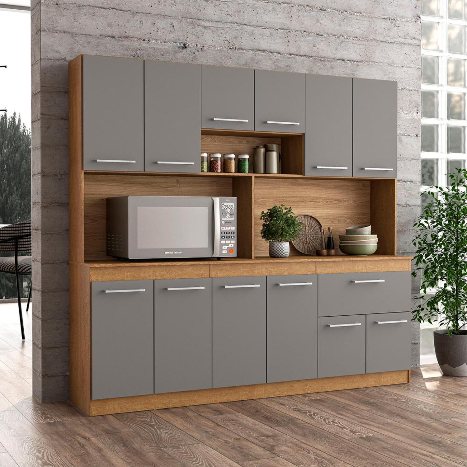 Mueble De Cocina Vekka Home Buck / 12 Puertas / 1 Caj&oacute;n image number 4.0