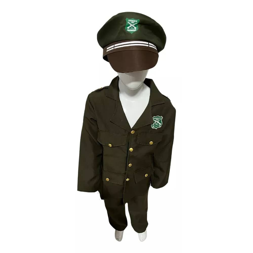 Disfraz Carabinero Policia Chile image number 0.0