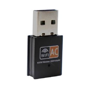 Adaptador Antena Wifi 600 Mbs 5g Modem Para Pc O Notebook Tarjeta De Red Inalambrico Usb