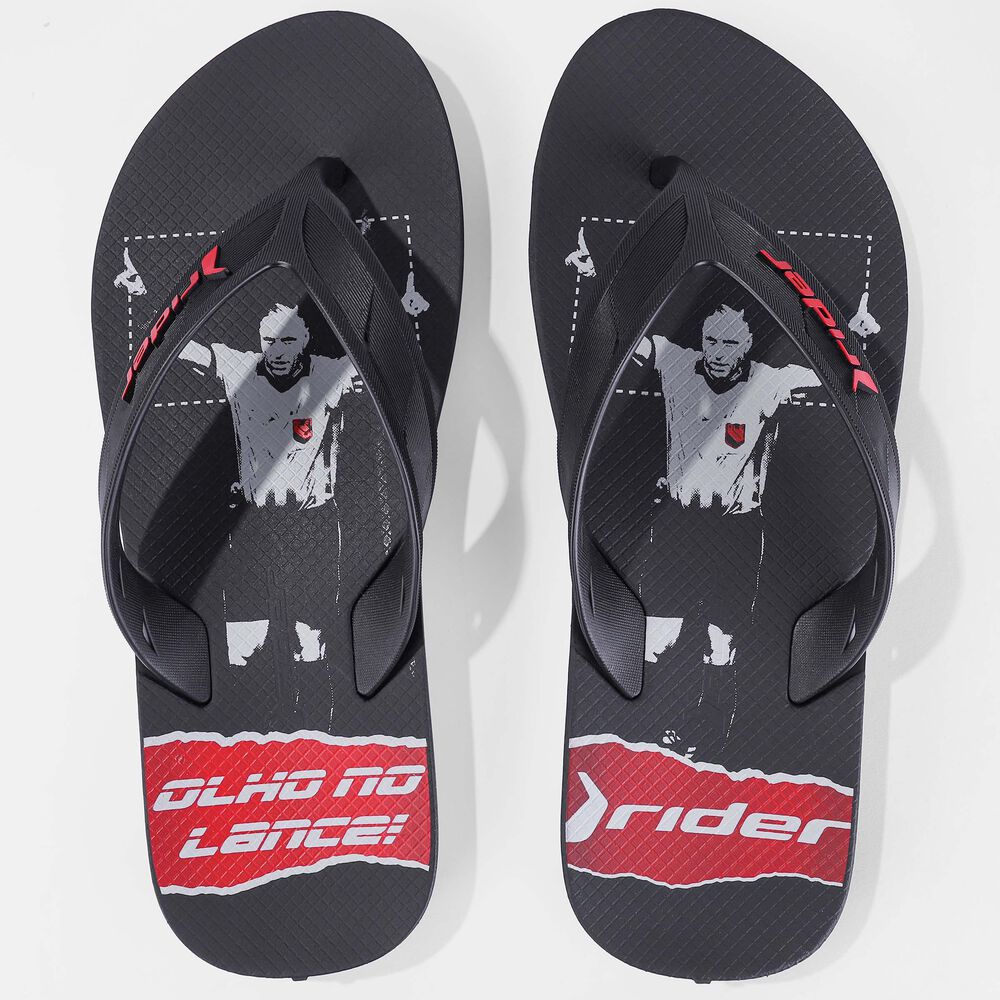 Sandalia Hombre Rojo/negro Street Rider image number 2.0