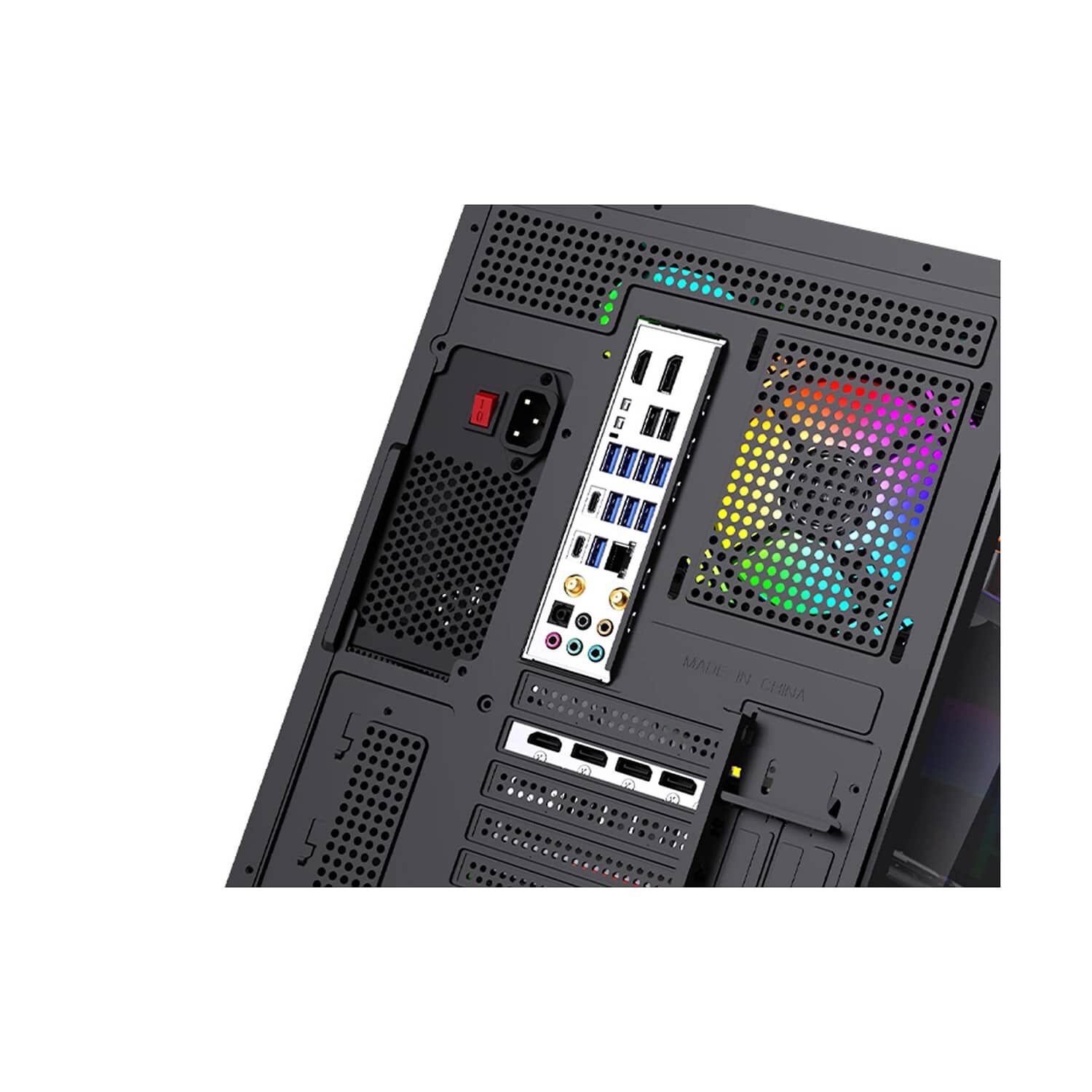 Gabinete Gamer Atx/ M-atx / Itx + Fuente 750w + 4 Ventiladores Rgb- Reacondicionado image number 3.0