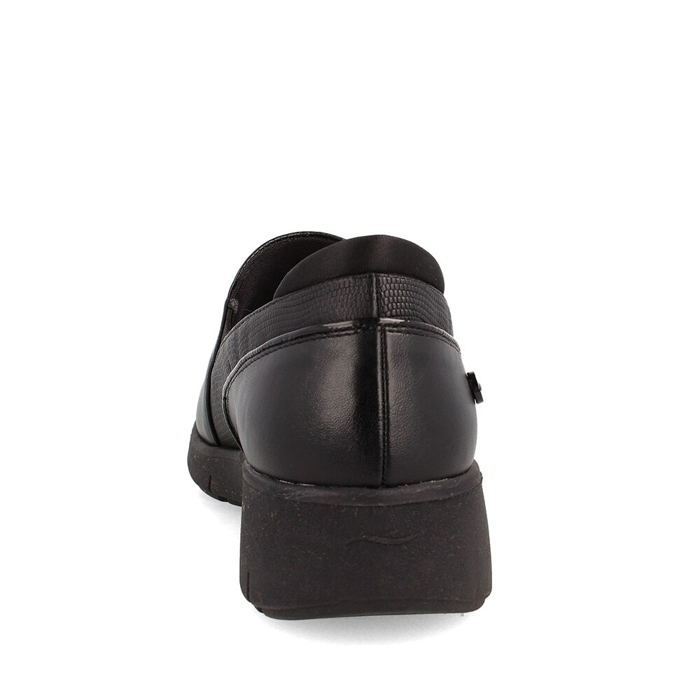 Zapatilla Mujer Bata Comfit Fiona Negro image number 2.0