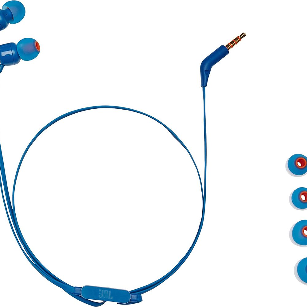 Audífonos Jbl T110 Azul Con Manos Libre Tecnología Hi Bass image number 2.0